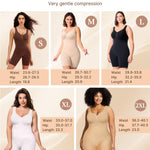 BRABIC Waist Trainer Shapewear White Bodysuits for Women Tummy Control Seamless Full Low Back Faja Body Shaper Butt Lifter(White, Large)