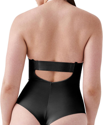 SPANXshape Suit Your Fancy Plunge Low-Back Thong Bodysuit - Comfortable One Piece - Medium Compression - Seamless