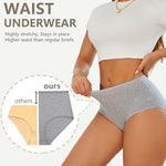 UNDER THE SEA Cotton Underwear Women High Waisted Full Coverage Soft Ladies Briefs Pajamas Outfits Gift Sale Deals Breathable