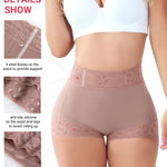 SheBuddy Butt Lifting Panties, Tummy Control Shapewear for Women Compression Underwear Short Lace Butt Lifter Shapewear