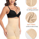 Womens Shapewear Shorts Tummy Control Body Shaper Thigh Slimmer Slip Shorts for Under Dress Shapewear Underwear