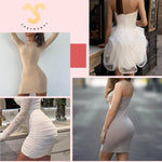 Shapewear Dress Slip for Under Dresses Half Slip Tummy Control Seamless Slimming Body Shaper