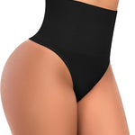 Werena Tummy Control Thong Shapewear for Women Seamless Shaping Underwear High Waist Body Shaper Panties Panty Girdle
