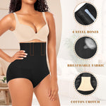 Werena Tummy Control Shapewear Panties For Women Seamless High Waist Shaping Body Shaper Girdle Underwear