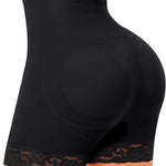 Werena Butt Lifter Padded Underwear for Women Seamless Booty Pads Panties Butt Enhancer Lace Boyshorts Shapewear