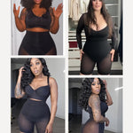 Lover-Beauty Butt Lifting Shapewear for Women Tummy Control Faja Shaping Shorts Thigh Slimming Panties Mid Waisted Shaper Skin Medium