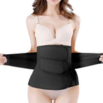 Gepoetry Postpartum Girdle C-Section Recovery Belt Back Support Belly Wrap Belly Band Shapewear (Black, M)
