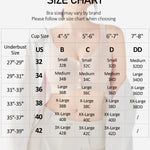 Gailife Jelly Front Closure Bras for Women Wireless No Underwire Comfort Convenient Seamless Supportive Mastectomy Bralettes, Skin, L