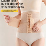 Postpartum Belly Band Postpartum Belly Wrap, Breathable Belly Binder Post Partum Abdominal Binder Post Surgery, Adjustable & Elastic Waist Trainer for Women Lower Belly Fat, Faja Postparto Para Mujer (Black, Medium)