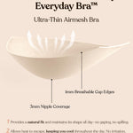 HSIA Minimizer Bra for Women - Air Mesh T-Shirt Full Coverage Seamless Bra Plus Size Underwire Padded Bra for Large Bust Light Beige