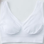Hiking Gril Women's Comfort Wirefree Bralette Unpadded Sleep Yoga Bra 9pk XXL