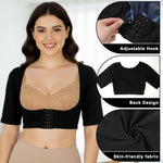 MSHHDK Arm Shaper for Women Crop Top Slimming Arm Vest Compression Sleeves Shapewear Compression Sleeves Post Compressions Garments for Women Girl Arms Shaper