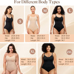 BRABIC Bodysuits for Women Tummy Control Shapewear Seamless Round Neck Butt Lifter Body Shaper Tank Top (Small, Black)