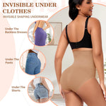 Werena Tummy Control Shapewear Underwear for Women Seamless Girdle Panty High Waist Shaping Panties Slimming Shaper