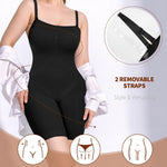 Werena Strapless Shapewear Bodysuit for Women Tummy Control Shapewear Full Body Shaper with Removable Straps (Black,Small)