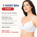 Lightly Lined Underwire T-Shirt Bra