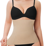 Nebility Plus Size Waist Trainer for Women Girdle for Women Shapewear Tummy Control Faja Body Shaper Waist Corset Beige
