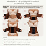 FeelinGirl Corset Perspiring Workout Waist Trainer Corset Trimmer Belt for Women Tummy Control Gym Brown M