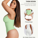 FeelinGirl Body Shaper for Women Tummy Control Seamless Shapewear Bodysuit Thong Slimming Body Shaper 3XL-4XL
