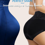SIONCY Tummy Control Underwear High Waisted Seamless Womens Underwear Postpartum Full Coverage No Show Breathable Ladies Panties Mutipack, Color A, L