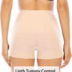 Womens Seamless Shaping Boyshorts Panties Tummy Control Underwear Slimming Shapewear Slip Shorts