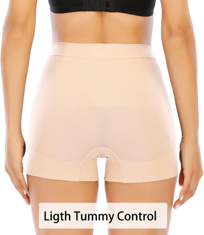 Womens Seamless Shaping Boyshorts Panties Tummy Control Underwear Slimming Shapewear Slip Shorts