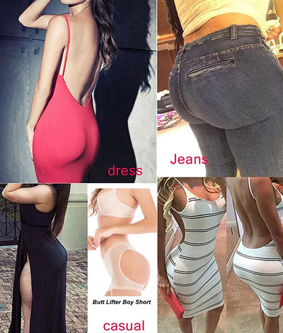 FUT Women Butt Lifting Shapewear Hip Enhancer Underwear Butt Lifter Body Shaper Panties Boy Shorts