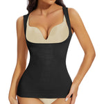 JOYSHAPER Women's Underbust Tummy Control Shapewear Compression Tank Tops Slimming Tank Black S