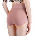Miajiins Postpartum C Section Compression Cotton Underwear High Waisted Full Coverage Panties M101-3RS-7