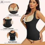 JOYSHAPER Women's Underbust Tummy Control Shapewear Compression Tank Tops Slimming Tank Black S