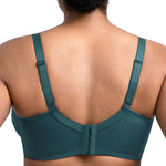 HSIA Minimizer Bras for Women Large Bust Full Coverage Lace Plus Size Bra - Mermaid Scales