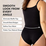 SHAPERMINT Brief & Thong Bodysuit - Tummy Control Seamless Body Shaper, Shapewear for Women Small to Plus Size