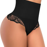 Werena Tummy Control Thong Shapewear for Women Seamless Shaping Underwear High Waist Body Shaper Panties Panty Girdle