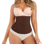 Lover-Beauty Waist Trainer for Women Corset Shapewear Tummy Control Waist Cincher Postpartum Girdle Body Shaper, Brown, M