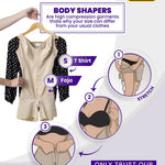 M&D 0075 Slimming Firm Full Body Shaper for Women | Fajas Colombianas para Mujer Black