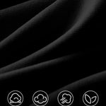 Qilitop 2 Packs Full Slip Spaghetti Strap Dresses for Women Under Dress Cami Halter Neck Tank Plus Size Slips No Static Adjustable Basic V Neck Sleeveless Nightgown Undergarment Black White M