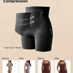 Momcozy High Waisted Tummy Control Shorts Black