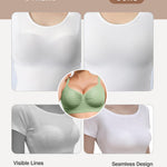 Bralettes for Women Wireless Seamless Bras Stretchable Adjustable No Underwire Everyday Bra Light Green Medium