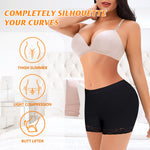 Werena Butt Lifter Padded Underwear for Women Seamless Booty Pads Panties Butt Enhancer Lace Boyshorts Shapewear (#1 Black,3X-Large)