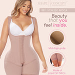 SHAPE CONCEPT Shapewear Tummy Control 330 Reloj de Arena Faja Colombiana, Hourglass Girdle 2 Size Waist/Hip Difference