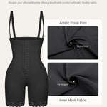 Lover-Beauty Fajas Colombianas Shapewear for Women Tummy Control Strapless Body Shaper Butt Lifting Shorts Postpartum Faja, Black, XXL