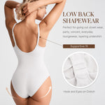 BRABIC Tummy Control Shapewear for Women Seamless Shapewear Bodysuit Body Shaper Waist Trainer Body Suit(White, Medium)