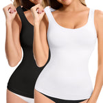 Lynclare Compression Tanks for Women -Tummy Control Shapewear for Women -Shapewear Tank Top Camisole -Body Shaper M