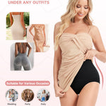 FVACPJ Tummy Control Shapewear Panties - High Waisted Shapewear Underwear for Women Body Shaping Briefs Seamless Panty Girdle
