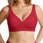 Popilush Wireless Bras for Women No Underwire Seamless Bra | Soft Breathable Fabric, Semi-Fixed Pads for Easy Care, T-Shirt Friendly, Travel and Everyday Comfort