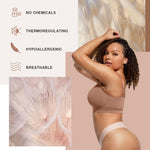 Lover-Beauty Women's Wireless T-Shirt Bra Seamless Bralettes High Elasticity Everyday Bras Comfort Sports Bra Nude Large