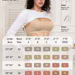OEAK Womens Comfortable Bras No Underwire Cami Bra Seamless Unlined Bralettes Scoop Neck Unpadded Everyday Sports Tshirt Bra Beige,XS