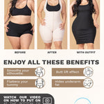 Sonryse TR211BF Colombian Butt Lifter Shapewear for Women Fajas Stage 1 Colombianas Post Surgery Reductoras y Moldeadoras para Mujer Cocoa S