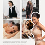 Minimizer Bras for Women Full Coverage Unlined Underwire Bras Plus Size Lifting Bra for Heavy Breast, Wide Strap, Skin 40C
