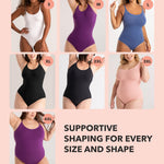 SHAPERMINT Brief & Thong Bodysuit - Tummy Control Seamless Body Shaper, Shapewear for Women Small to Plus Size